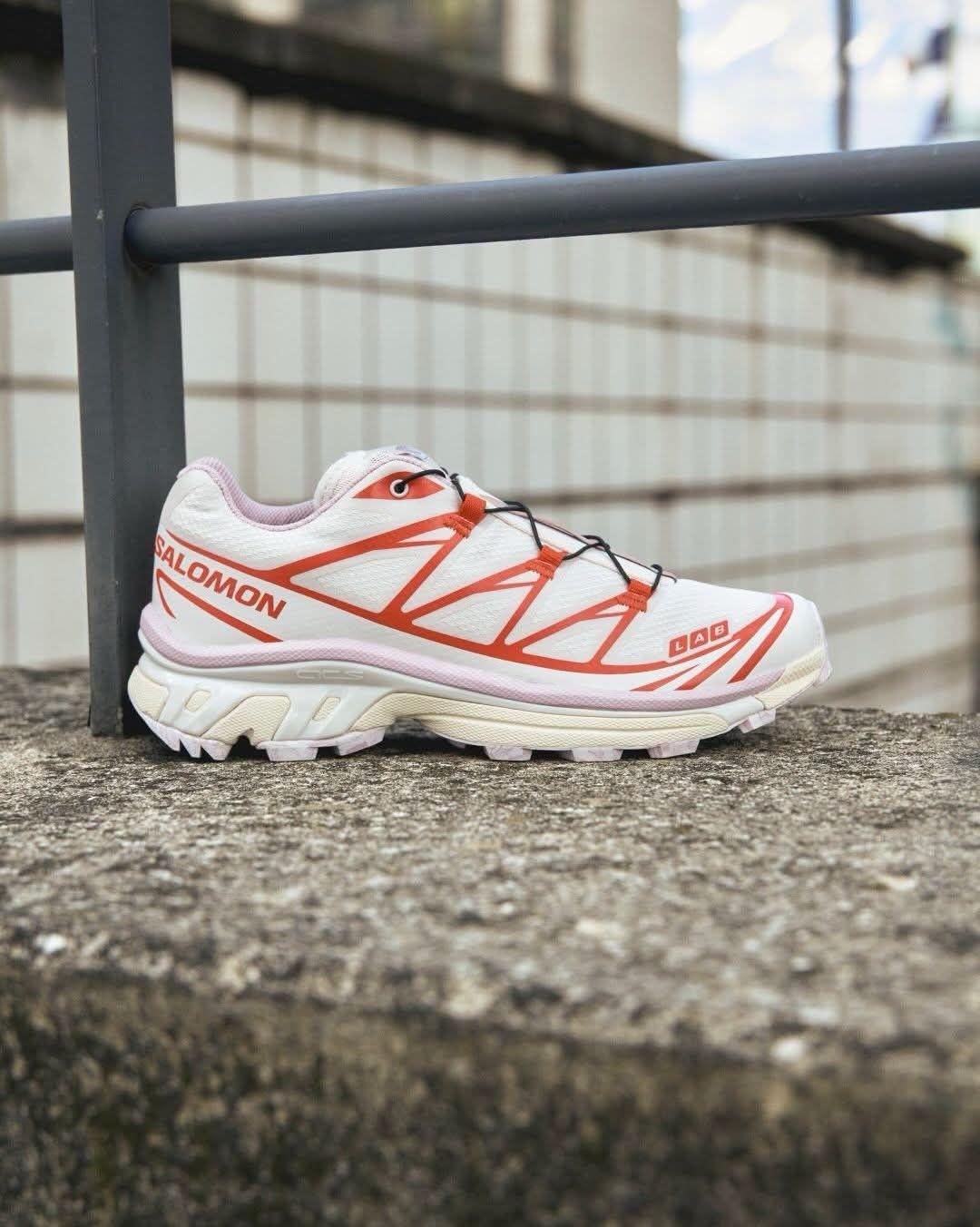 🌸 甜酷天花板!Salomon XT-「Nostalgia」粉白红配色美到犯规
